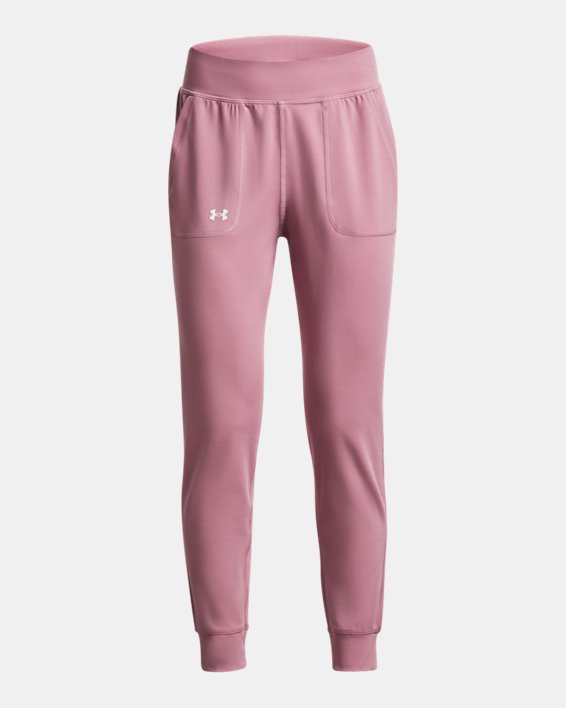Girls' UA Motion Joggers in Pink image number 0